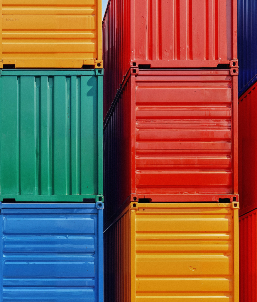 colorful-shipping-containers-stacked-high